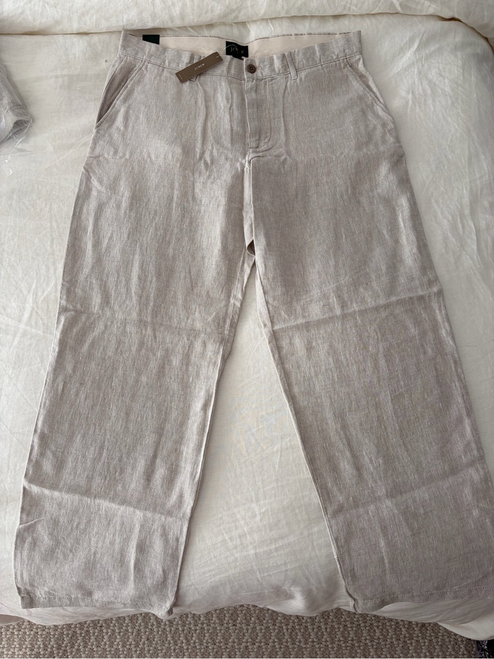 J. Crew Men's Light Beige Chino Pants 34x30